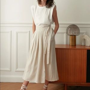 Pixie Market linen skort culottes